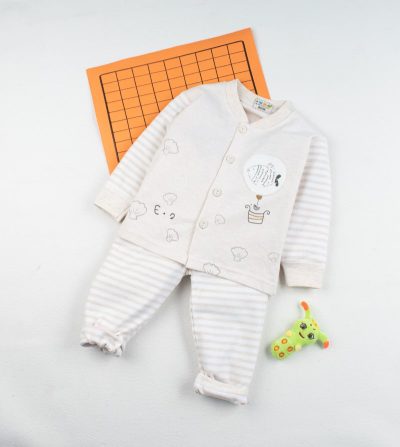 2-Piece Baby Unisex Casual Cotton Outfit Suit Costume Sets