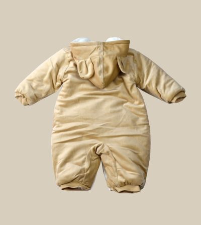 Alternative view of Baby / Toddler Zero Print Warm Jumpsuit - Golden