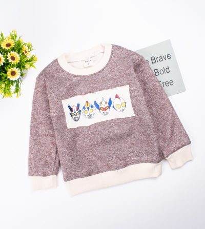 Baby/Toddler Boy Power Rangers Printed Pullover Sweatshirt - Brown