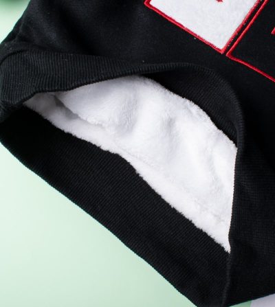 Alternative view of Baby/Toddler High Neck Warm Pullover Sweatshirt - Black