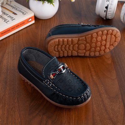 Alternative view of Toddler/Kid Boy Casual Slip On Loafer Shoes - Pickled Bluewood