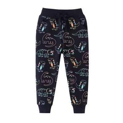 dino print black pant