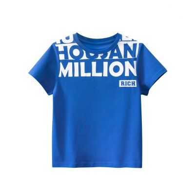 rich blue tshirt