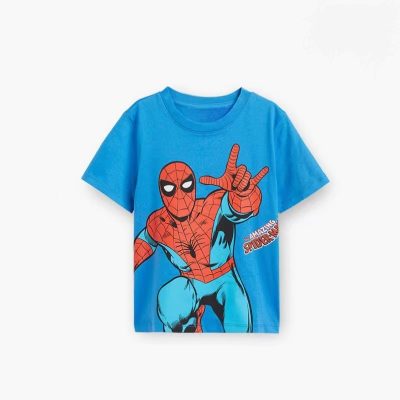 spiderman blue tshirt