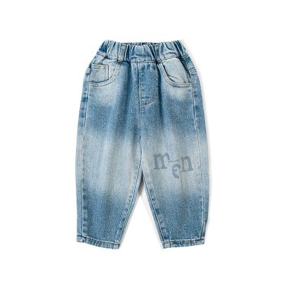 Baby/Toddler Boy Elasticized Denim Jeans Pant - Blue