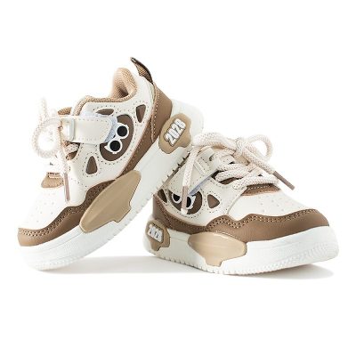 Baby Boy/Girl Colorblock Velcro Closure Sneakers - Brown