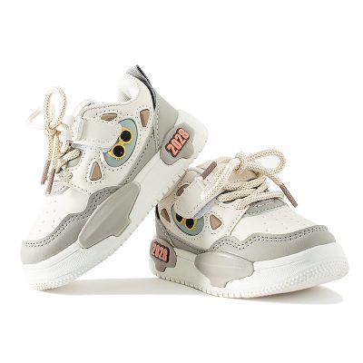 Baby Boy/Girl Colorblock Velcro Closure Sneakers - Grey
