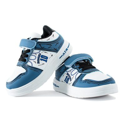 Baby Boy/Girl Shohoku 10 Print Colorblock Velcro Closure Sneakers - Blue