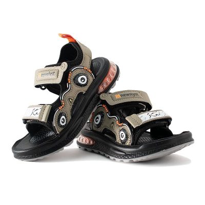 Kids Eyes Print Outdoor Light Weight Summer Sports Sandals - Green